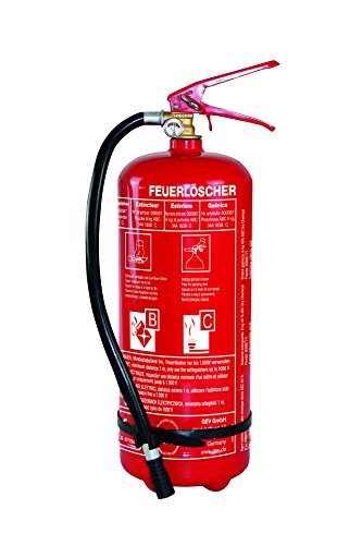 Preisvergleich Produktbild GEV Pulverlöscher ABC 6 kg, Rot