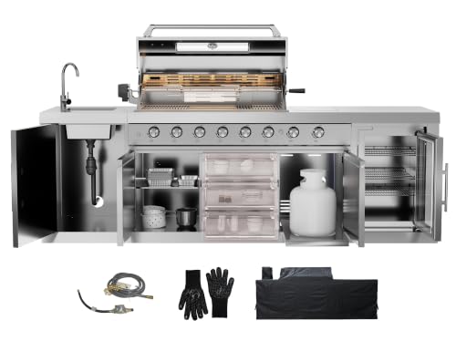 CT Copper Tailor 102-Inch Island
