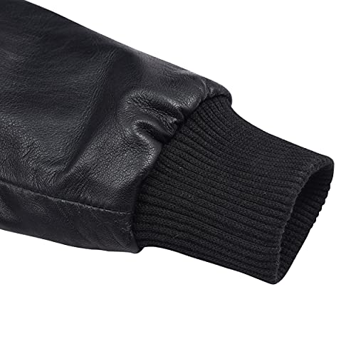 Men's Leather Jacket Removable Hood | leather jacket Men | Brown Leather Motorcycle Jacket4