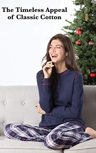 PajamaGram Winter Pajamas For Women - Plaid PJs Flannel Pants3