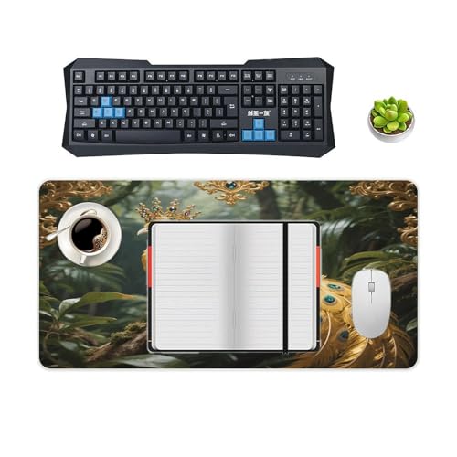 Golden Bird Desk Mat Fashion Large Mouse Mat Non-Slip miniatura 4