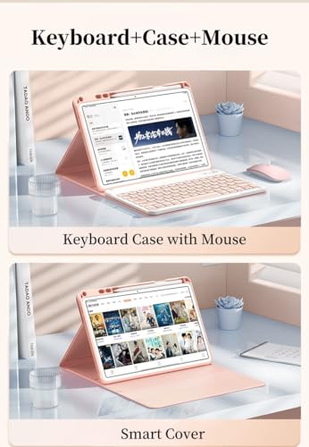 iPad 第10世代キーボード ケース 2022 10.9インチiPad 10世代 キーボード付きカバー ワイヤレス マウス付き 超薄 軽量 分離式 マグネットbluetoothキーボードカバー 球状くぼみ iPad10カバー Apple Pencil 収納可能,ブラック, FX098P