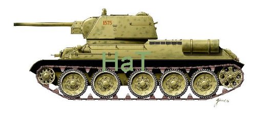Armourfast 1/72 Russian T34-76 1943 Model Kit - Contains 2 Tanks