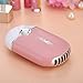 Tongping USB Mini Fan Air Conditioning Blower for Eyelash Extension(Pink)