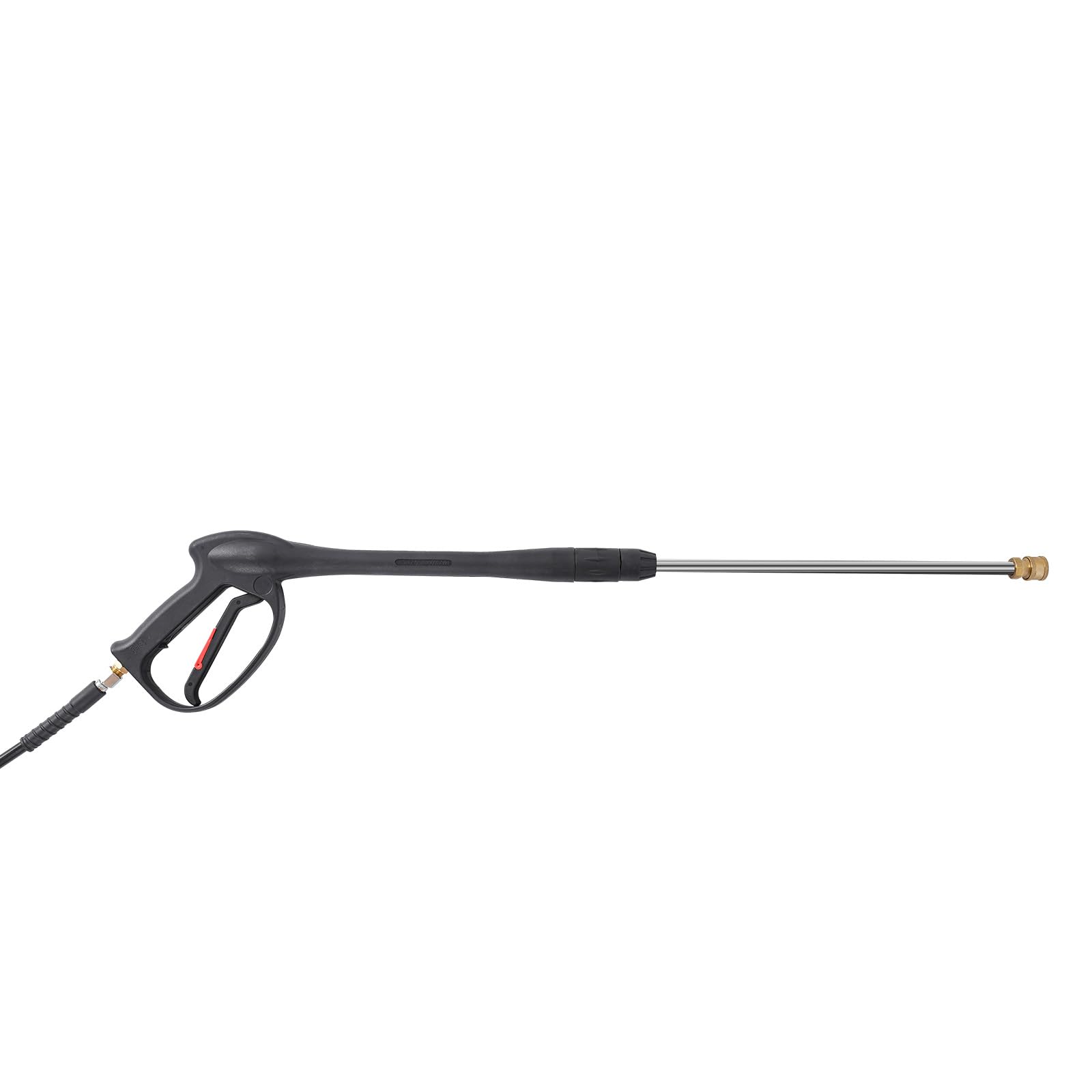 Limpiador a presión eléctrico 7.5hp de alta potencia para lavadora con tubo de entrada/salida y tubo de salida, 2200 PSI/150 bar, gasolina limpiador a presión para patio y coche