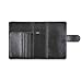 ACdream Passport Holder Cover, Leather Travel Wallet Case, RFID Blocking Document Organizer Protecrtor, with Slots for Credit Cards, Boarding Pass, for Women and Men - Black