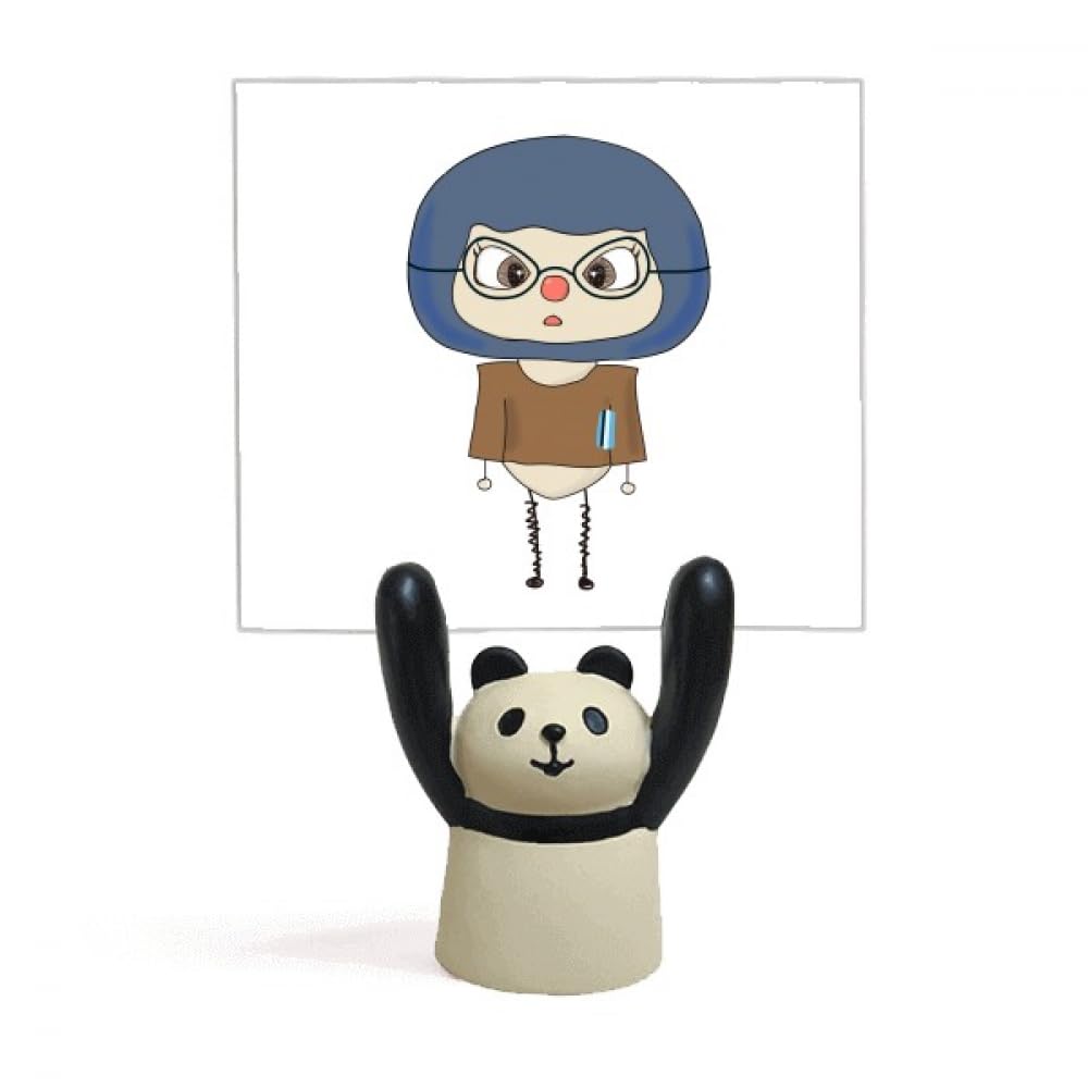 Support pour livre panda sculpture décorative haute qualité