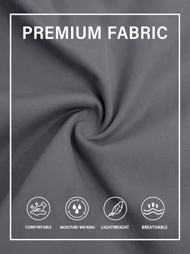 Image of PLEPAN Men's Casual Cargo Pants Drawstring Hiking Workout Tactical Joggers Sweatpants for Men with Pockets