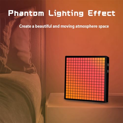 Hduacuge 32x32 LED Pixel APP Skärm - Programmerbar EU-Kontakt