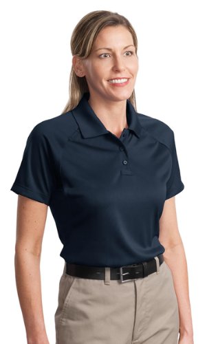 Cornerstone Women's Select Snag Proof Tactical Polo Xl Black #TOP3