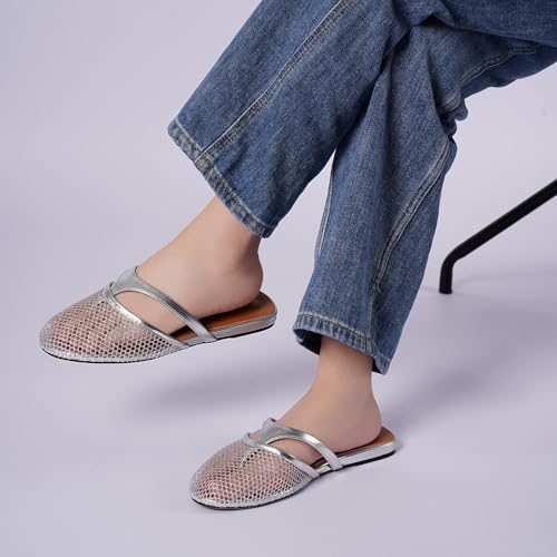 Image of DREAMSTORY Womens Beaded Flip Flops Beach Jeweled Thong Sandals