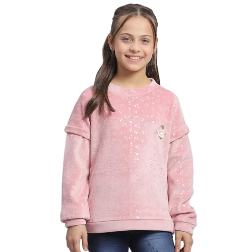 Image of Monte Carlo Girls Printed Round Neck Full Sleeve Sweatshirt (523063583)