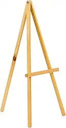 Cavalete De Pintura Em Madeira Pinus - 1 Metro