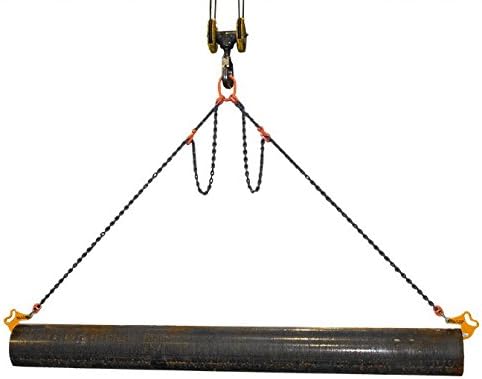 4 Ton Pipe Hook w/Chain Rigging 12' Wide
