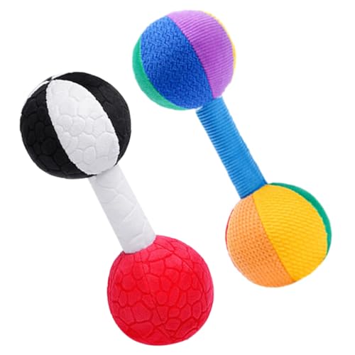 Haltère portable souple pour l'éveil des doigts des enfants en lot de 2 pièces