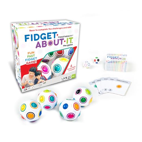 Fidget About It juego de mesa para 2-4 jugadores