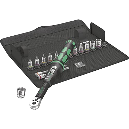 Wera 05004180001 Bicycle Set Torque 1, Fahrrad Drehmomentschlüssel Satz, 2,5-25 Nm, 16-teilig Sport & Freizeit