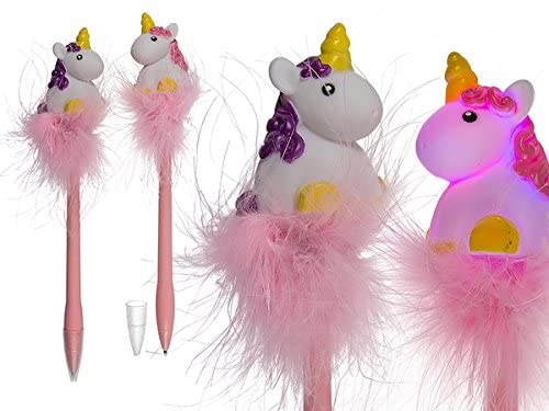 KDO-JOUETS.COM Stylo Licorne Lumineux