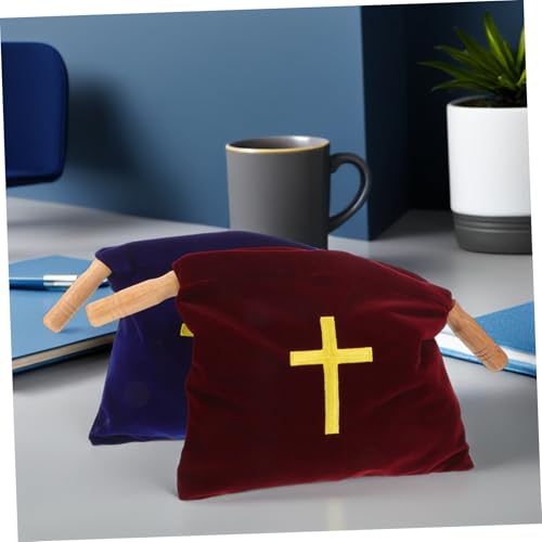 Panier d'offrande église portable pour quête silencieuse et fluide - 7
