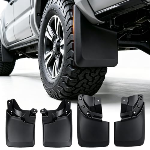 Image of Sunsdrew Mud Flaps for 2016-2023 Toyota Tacoma Accessories(Not for SR)