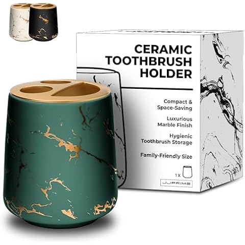 JJ PRIME Ceramic Toothbrush Holder with Cover Cover
