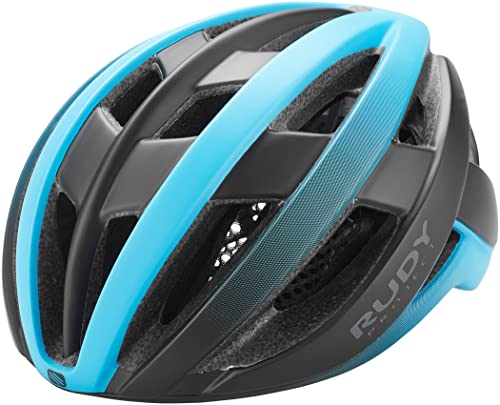Venger Road Azur - Black (Matte) S 51-55/20,1'' - 21,7' Free Pads + Bug Stop Included RUDY PROJECT Unisex Adultos