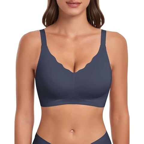 WOWENY Wireless Comfort Padded Bra for Women Cover
