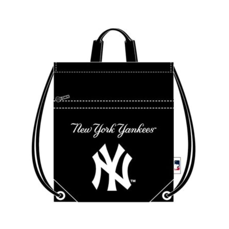 Amazon.co.jp: MLB NY・ヤンキース ナップサック ブラック : スポーツ 