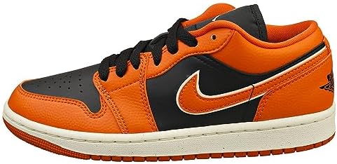 Nike AIR Jordan 1 Low SE Womens Fashion Trainers in Spice Black - 7.5 US Review | Image 4