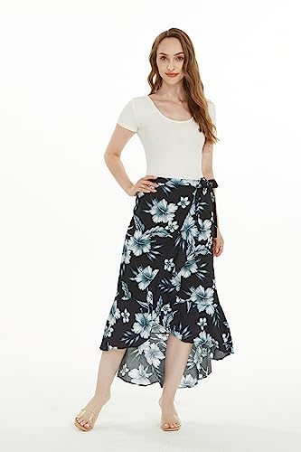 Matchable Family Hawaiian Luau Men Women Girl Boy Clothes in Midnight Bloom4