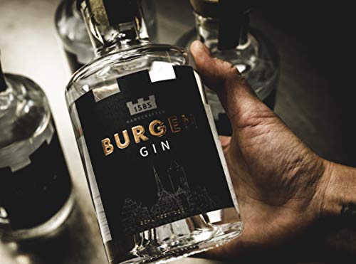 Burgen Herbal Dry Gin intensiver Kräuter Gin 45% vol. (1 x 0,5l) – Bild 4