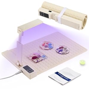 Uoxfill 2-in-1 Harz Heizmatte mit UV-Licht