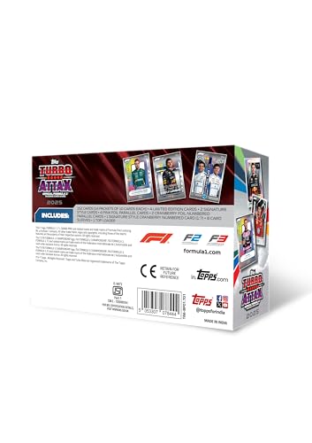 Image of Topps Turbo Attax Formula 1 2025 Trading and Collectible Card Game (Limited Edition Pack)