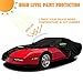 Waterproof Car Covers Replace for 1984–1996 Corvette C4, 6 Layers All Weather Custom-fit Car Cover with Zipper Door for Snow Rain Dust Hail Protection (C4)