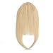 Brazilian virgin Human Hair clip in Bangs clip on Hair Extensions fringe Hair weave clip in 8inch/20g Hairpieces (#613 fringe)