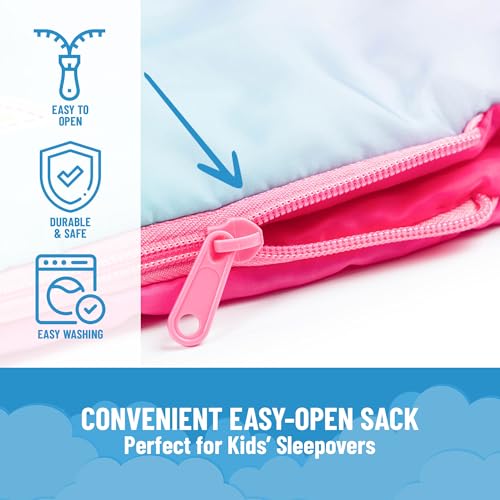 Jay Franco Disney Minnie Mouse Bowtique Slumber Sack - Cozy & Warm Kids Lightweight Slumber Bag/Sleeping Bag (Official Disney Product)