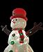 Dreamone 8.5 Foot Christmas Inflatable Snowman with Flashing Lights for Christmas Decorations Indoor Outdoor Yard Garden Party Decorations