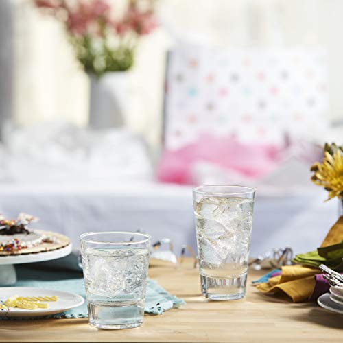 Libbey Geo Rocks Glasses, Set Of 12 #TOP1