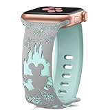 Ya en manzanajugosa.com: CeiBand Silicona Correa Compatible con Apple Watch Series 11 42mm 41mm 40mm 38mm, Mujer Pulsera de Reloj, Silicona Banda Mujer Correas para iWatch Series 11 10 9 8 7 6-1 SE3 - Gris Verde