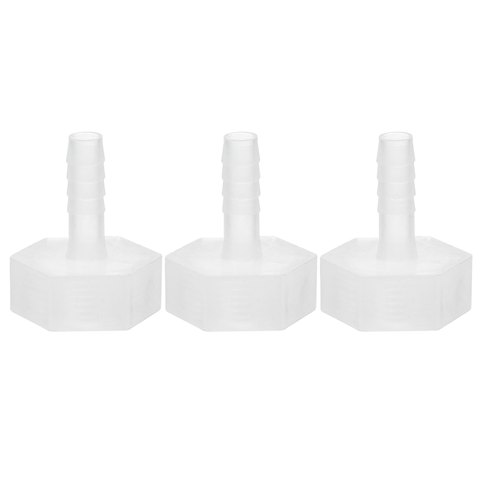 PATIKIL Raccordi per Tubo Flessibile in Plastica 5/16" x 3/4" G Filettatura Femmina per Acqua Aria Gas