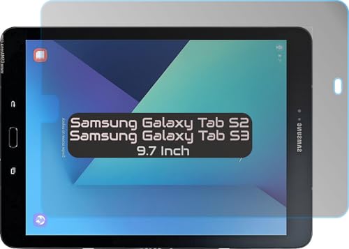 Image of Privacy Anti Peep Matte Screen Guard Compatible With Samsung Galaxy Tab S2 / S3 9.7 Inch Tablet (SMT820 /SMT825 /SMT810 /SMT813 /SMT815 /SMT819) Screenguard Not a Tempered Glass Screen Protector