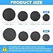 Gas Stove Burner Cap Set - 4pcs Metal Cooker Hat Replacement Kit, Burner Covers for Electric Stove, Includes 1 Large, 2 Middle, and 1 Small Cap