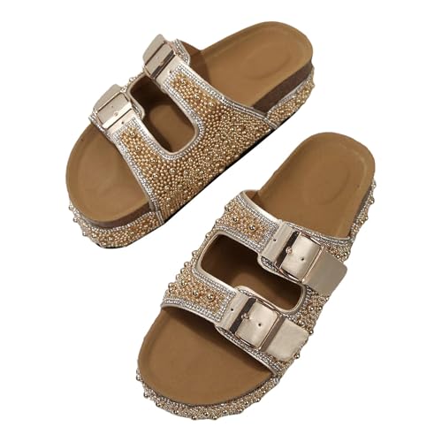 Mules à plateforme pour femme antidérapantes en cuir