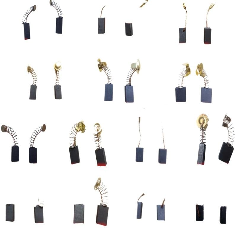 20 pezzi Spazzole di Carbone Super Elettriche Spazzole Di Carbone Per Il Taglio Lucidatura Macchina Accessori (411 10pairs)