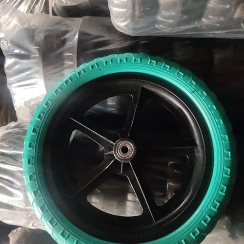 1 Par de Ruedas de Entrenamiento para Bicicleta de Equilibrio, Accesorios Ligeros, Absorción de Impactos, Reducción de Ruido, Antideslizantes, Verde miniatura 4