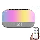 White Noise Machines Work with Alexa, Deyagoo Sleep Sound Machine with 16 Soothing Sounds, Wireless