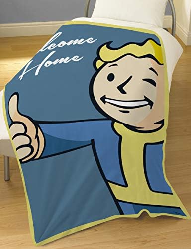 Fallout Fleece Blanket, Polyester, Multi-Colour, 100 x 150 cm
