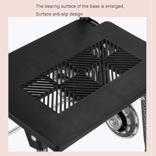 Einkaufswagen Einkaufstrolley Treppensteiger Einkaufstrolley Mit Sitz, Faltbarer Einkaufswagen, Treppensteigen, Tragbarer Handwagen, Einkaufstasche Mit Rädern Einkaufswagen Trolley Klappbar(D) – Bild 6