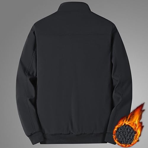 Maiyifu-GJ Men's Winter Jacket Coat Lightweight Warm Thicken Padded Coats Windproof Puffer Jackets Windbreaker Outerwear4