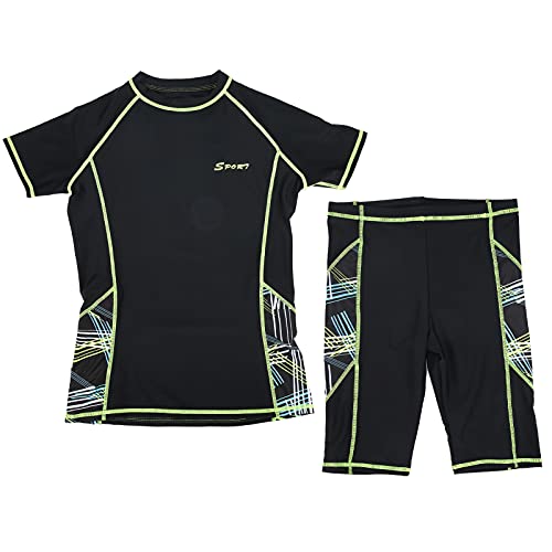 Camiseta de natación para hombre Manga corta, protector contra rayos ultravioleta, ligera, de secado rápido, elástica y ajustada para surf, natación y jiu jitsu miniatura 6